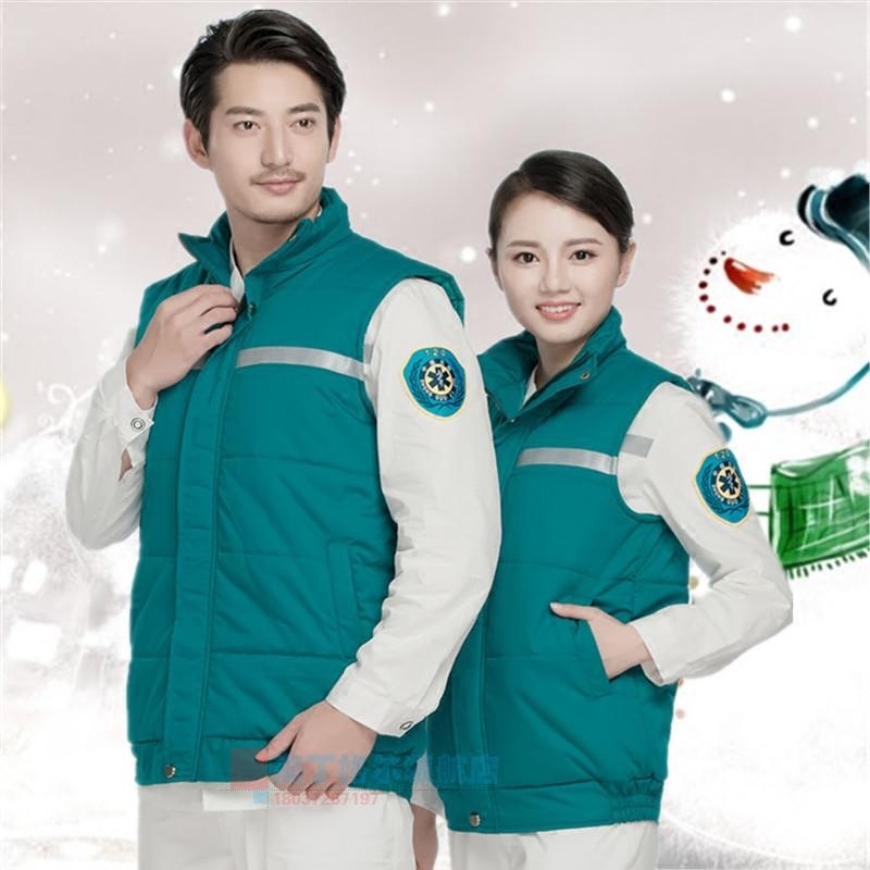 First Aid Down Horse Chia Nurse Cotton Machia Henan First Aid Emergency Department Doctor Cotton Clothing Family Doctor Workwear-Taobao