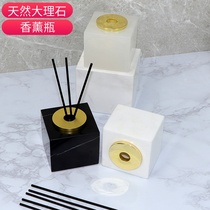 Interior Marble No Fire Incense Bottle small empty bottle hem Dried Flowers Vines Bedroom upscale Home DIY Fragrance