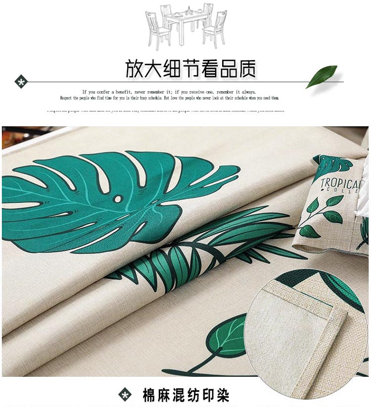Bàn ăn cờ hiện đại tối giản khăn trải bàn vải giường cờ trà và bông khăn trải bàn nhà hàng đẹp