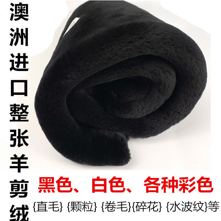 Whole Sheepskin Australian Shearling Lining, Reversible Fur and Leather Snow Boots with Knee Protection, Genuine Wool Leather Material