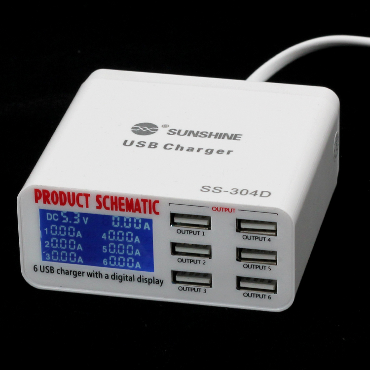 Tin mới nhất usb đa cổng sạc cắm nhiều điện thoại cùng lúc các 5V3.5A thông minh nhanh trạm sạc chèn hàng ghế - Phụ kiện điện thoại di động ốp lưng oppo a5s
