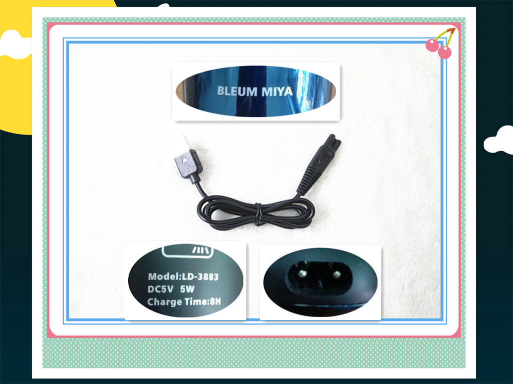 BLEUM MIYA shaved hob LD-3883 3993 model private power cord-USB charging connection line