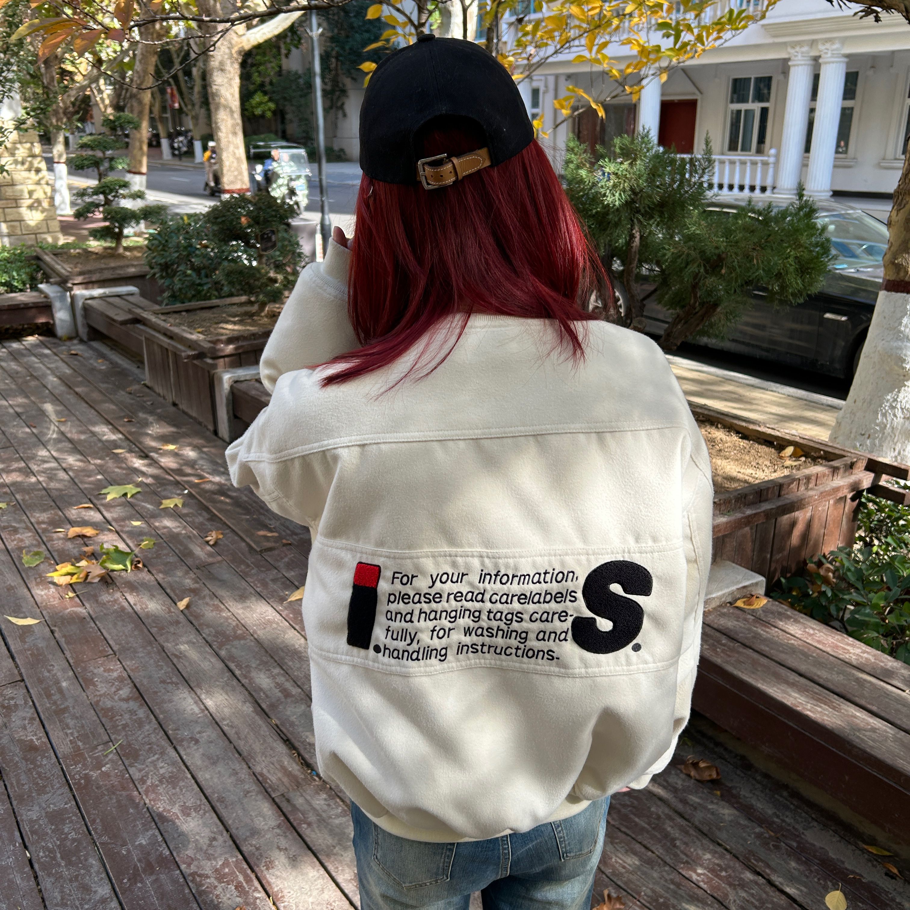 工場長は三宅式ウールフライトジャケットコットンコート秋冬クリーンフィットメンズ・レディースキルティング野球ユニフォーム