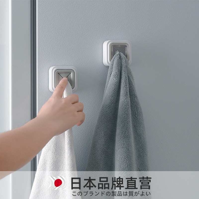 Towel rack rag contains hook wall hanging rack handcuff towel wash dishwash scaffolding frame free punching makeup room wipe plug