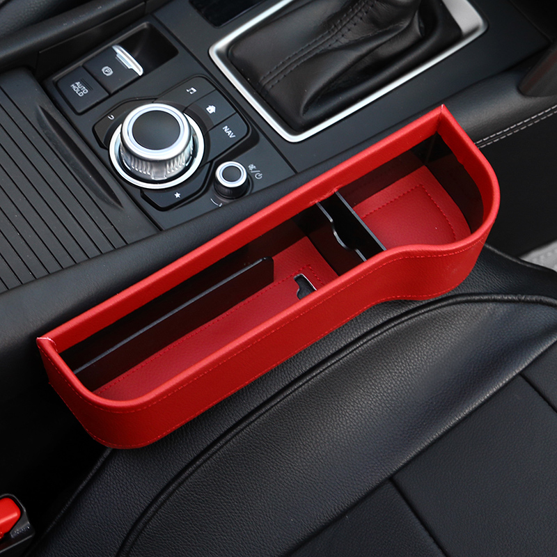 mini car accommodating box cooper seat clamp slit gap vehicle storage box BMW mini decorative set box