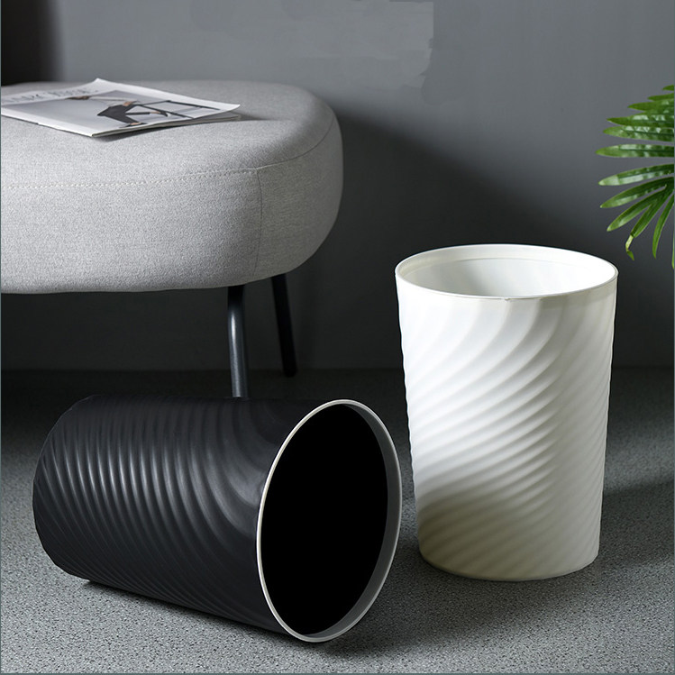 Large open toilet toilet household office basket living room Nordic modern minimalist covered fashion