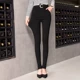 Quần legging xuân nữ 2018 new slim phiên bản Hàn Quốc mùa thu eo cao bó sát chân hoang dã - Quần tây thường