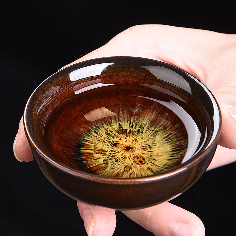 HaoFeng noggin home built lamp sample tea cup master cup ceramic cup lamp cup small bowl tea cup 6 pack