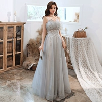 YJN-008/серебряная серая длинная модель