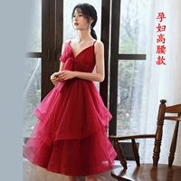 YJN-005/вина красная беременная модель беременной женщины