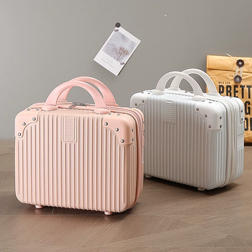 Ретро портативная коробка, чемодан, маленькая сумка-органайзер, 14 дюймов, 16 дюймов