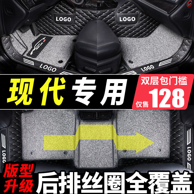 Beijing Modern Sonata 10 lead ix35 Yuen 2020 all surrounded automotive foot - pad triumph special