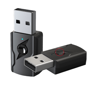 Suitable for mac apple ipad asus lenovo laptop bluetooth adapter external wireless bluetooth headset speaker audio printer driver-free 5.0 external usb transmitter and receiver