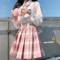 JK Skirt Original Genuine uniforms suit full set of spring and summer Childrens schoolgirls College Wind school day series Three sets
