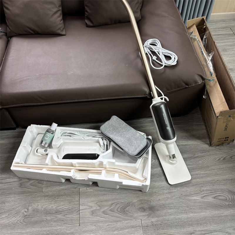 Korean Product! 1500W High-Temperature Sterilization, Mite Removal, Multifunctional Automatic Long-Lasting Antibacterial Electric Steam Mop