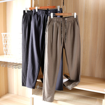 Factory closed clearance light thin breathable summer Joker stretch casual pants mens pants
