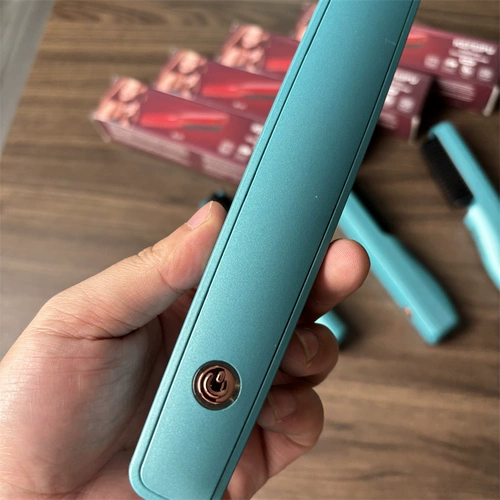 Европейский и американский сингл!Оригинал 269 сейчас 29!Очистите потерю!Волосы вьющиеся артефакт USB зарядка мини -беспроводная прямая расческа для волос