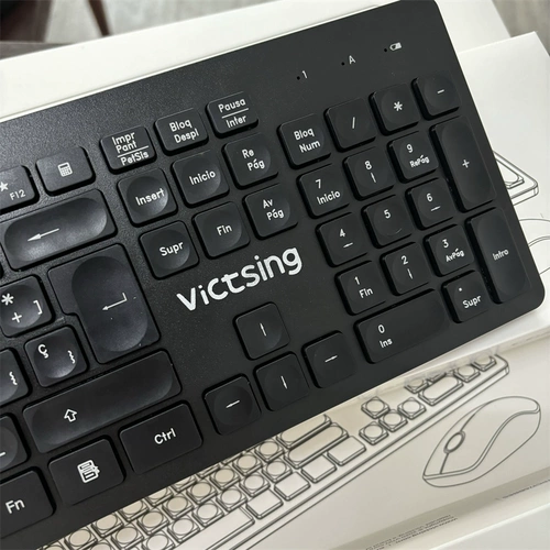 Универсальный ноутбук, беззвучная беспроводная мышь, клавиатура, комплект, европейский стиль