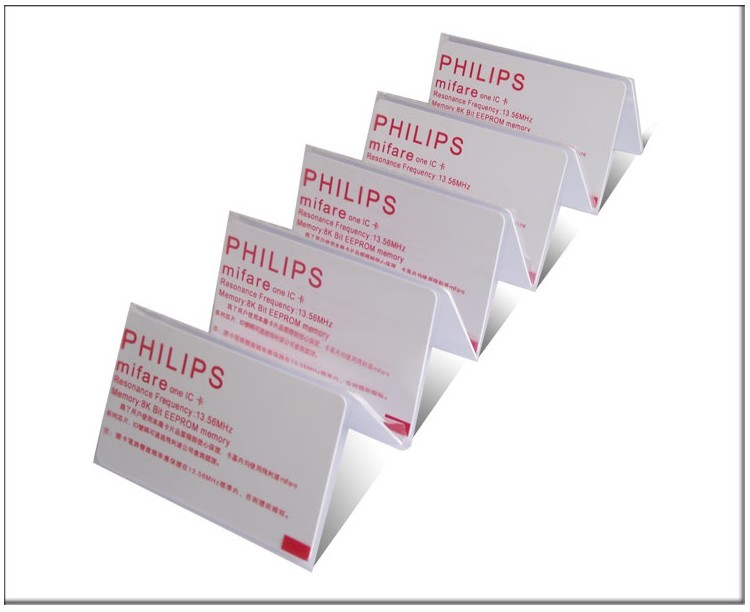 IC card White card induction type Fudan M1 card MF1108 access card non-contact time card compatible with Philips S50