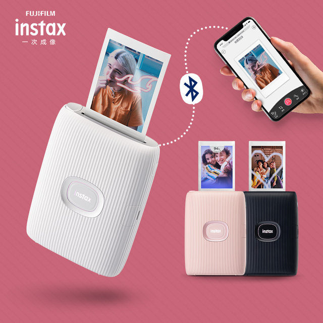 Fuji instaxminiLink2 printer one-time imaging photo printer sublimation portable