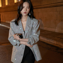 Small Aromas Suit Jacket Design Sensation Small Korean version Inn Wind Small sub-section 2021 Early spring models new womens clothing