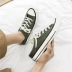 Dép nam mùa hè Xu hướng Hàn Quốc Mang một nửa Dép nam Canvas Baotou Không lười Dép một chân - Plimsolls giày sneaker nam đẹp Plimsolls