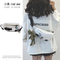 New INS Personality Trend Diagonal Satchel Purse Japan Original Juku Chest Bag Women Han Edition Student Sails Bag Lovers of Yacht Boom