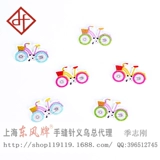 Детский мультяшный трехмерный деревянный велосипед