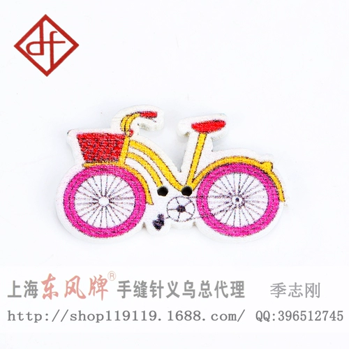 Детский мультяшный трехмерный деревянный велосипед