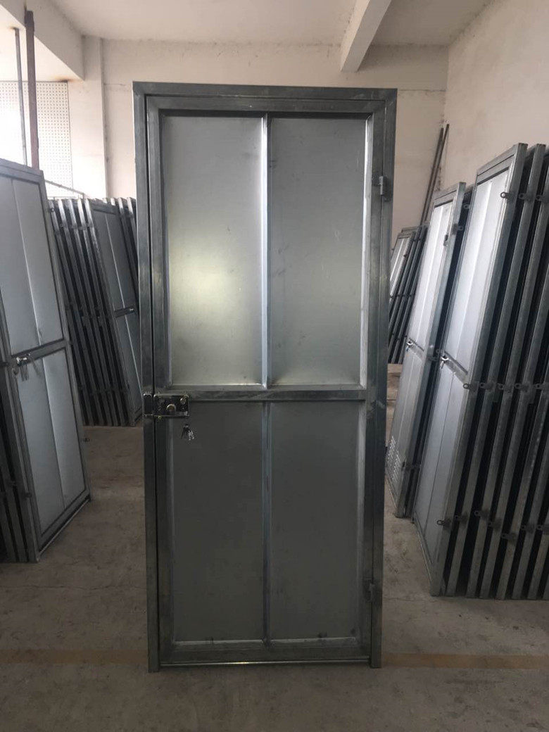 铁门进户门家用防盗门小单门入户门出租房门铁皮门铁艺大门可-阿里巴巴