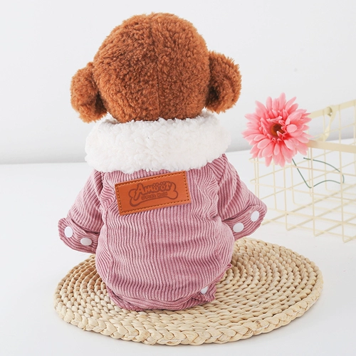 Собачья одежда осень и зима, кошка Муми Тедди Фасун Бербн щенки Bomei маленькая собачья одежда для домашних животных сгущенное жилет