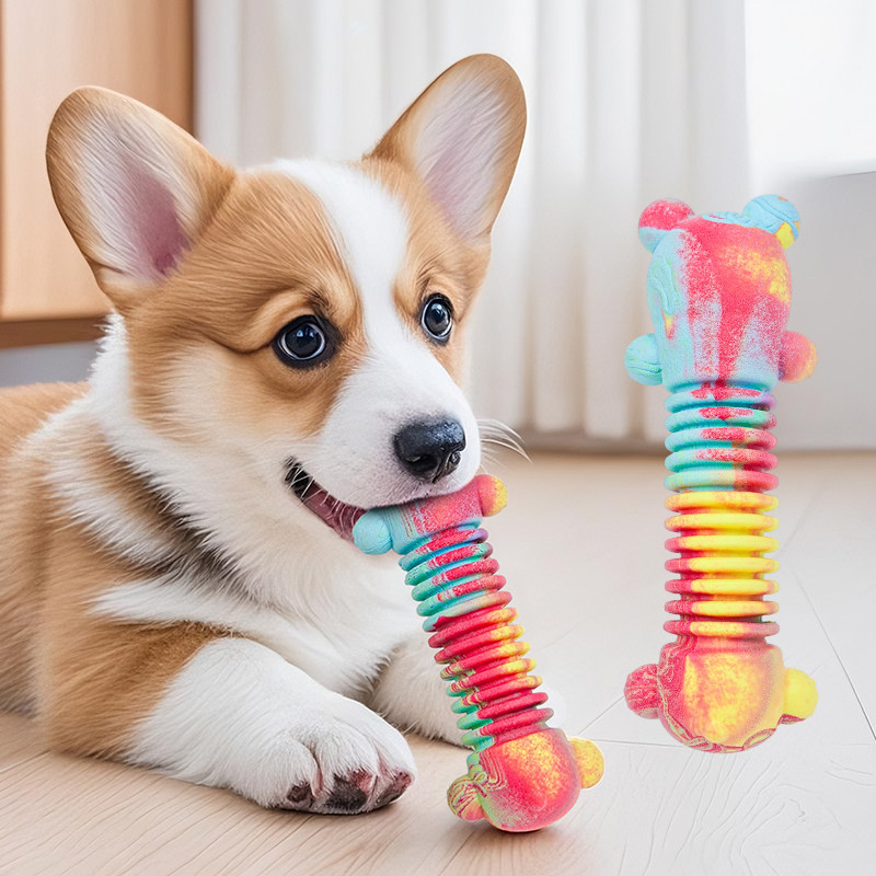 Dog toy bite resistance challenge! a special teething stick for large ...