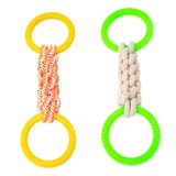 Dog Toy Tope Интерактивное потребление физической силы, большой собачий молярный стержень, кусая большую собаку Золоту