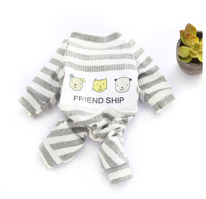 Chó quần áo mùa xuân và mùa hè cún con gấu Teddy Xiong Bomei Keji chú chó nhỏ bốn chân quần áo thú cưng - Quần áo & phụ kiện thú cưng quan ao cho cho