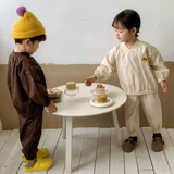 Детский осенний комплект для мальчиков для отдыха, детская одежда, в корейском стиле, в западном стиле