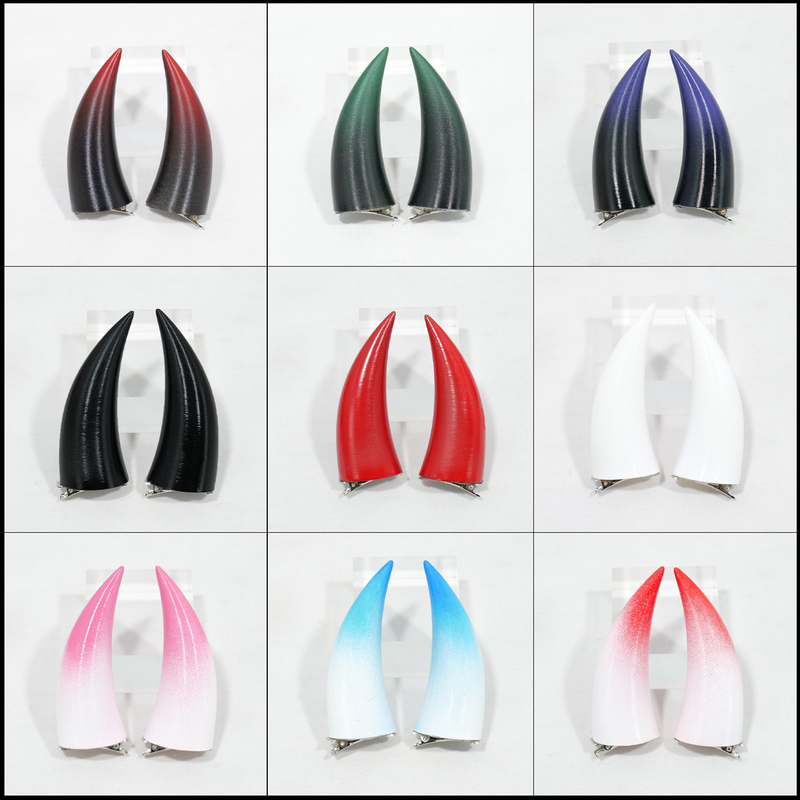 Dark Style Animal Costume Horns Cosplay Universal Devil Horns Headwear 3D Halloween Performance Student Party Christmas