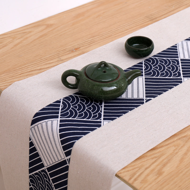Tea mat, linen, Zen fabric, tea towel, tea curtain, tea flag, tea mat, incense mat, tea ceremony, tea ceremony accessories, cotton and linen table flag