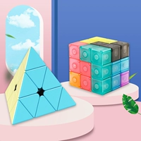 Магнитный конструктор, пирамида, кубик Рубика