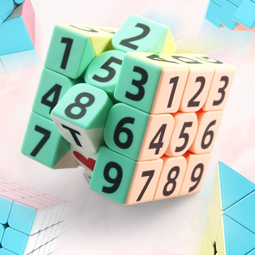 Цифровой кубик Рубика, интеллектуальная игрушка для школьников для начинающих, третий порядок, подарок на день рождения, делается под заказ