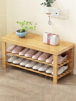 Shoe cabinet outdoor aisle bench multifunctional simple doorway with seat outside corridor small narrow single row storage rack