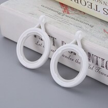 Curtain small ring hanging ring Roman rod accessories bathroom hook buckle ring ring live buckle thickened mute factory direct sales