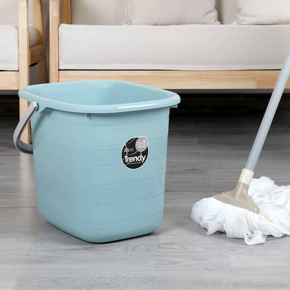 Square bucket hand thickened plastic household water storage wash clothes large number with lid rectangular mop bucket car wash bucket-Taobao