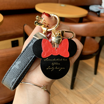 Cute creative car key chain pendant high-grade simple key chain female personality presbyen lady bag pendant