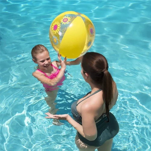 Пляжный развлекательный аквапарк, мяч для водного поло, гандбольная игрушка для плавания для игр в воде, раннее развитие