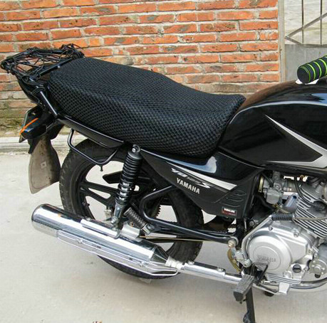 Suitable for male style 125 riding cross-locomotive heat insulation cushion sleeve thickened 3D mesh sunscreen breathable seat cover