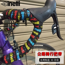 Italian Cinelli retro graffiti style handlebar straps for bicycles road bikes dead-speed handlebar straps straps