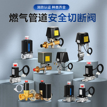 Robot gas alarm Liquefied gas valve cylinder electric shut-off valve gas tank butterfly valve*
