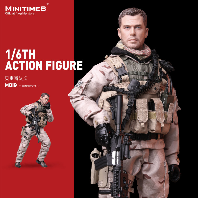 (Spot) Minitimes US military Berehat Captain M019 Male Gift 1 6 Soldier Model Collection Class