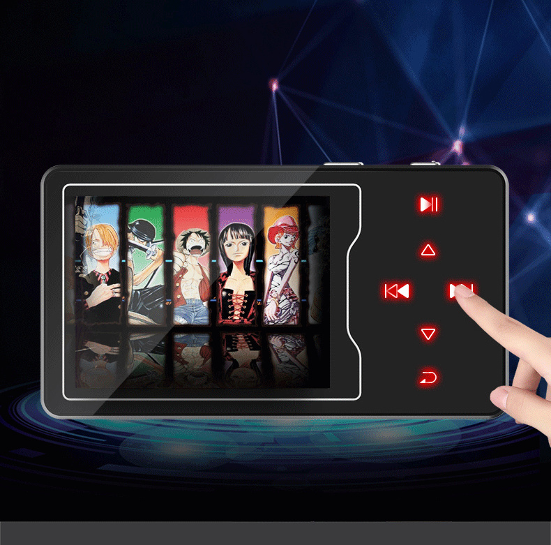 máy nghe nhạc bluetooth bose Màn hình cảm ứng sắc nét D08 mp4 Âm nhạc MP3 Trình phát video Walkman sinh viên tiếng Anh phát hành lời bài hát nhỏ 	máy nghe nhạc có kết nối bluetooth