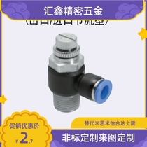 JNL1 8-M3 M5 flow rate control valve SPSNL SPSNN4 6 8 10 12-M5 1 2 3 4